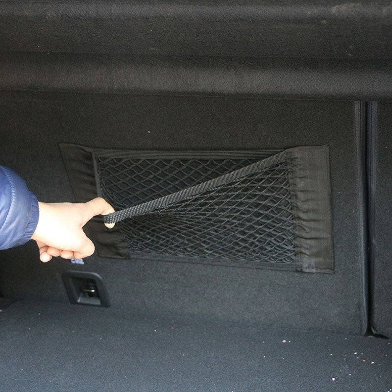 Saco de Armazenamento de Porta-Malas de Carro Adesivo de Rede Para Acessórios Toyota Corolla Avensis Yaris Rav4 Auris Hilux Prius Prado Camry Celica