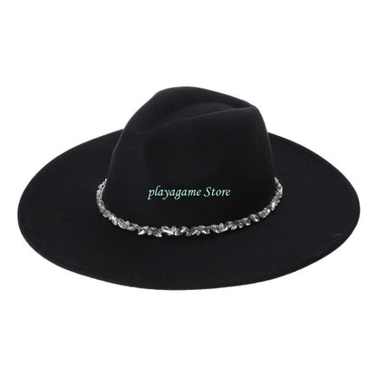 Chapéu de Cowboy Y88A para Meninas, Chapéu de Cowgirl Brilhante com Glitter, Strass e Cinto, Chapéu de Festa de Aniversário, Acessórios para Fantasia