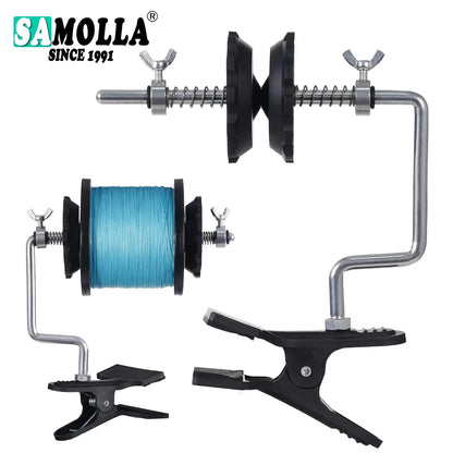 Novo enrolador de linha de pesca para carretel de arremesso e molinete, portátil, enrolador de linha, máquina de carretilha, ferramentas de pesca.
