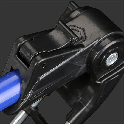 1.7M/2.1M/2.4M Novo Suporte de Vara de Pesca Telescópico de Aço Inoxidável Engrossado, Suporte de Vara de Pesca Dupla Finalidade, Suporte para Vara de Pesca