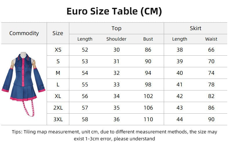 Anime Kasane Teto Cosplay Fashion Uniform Costume Wig Vtuber Teto Blue Dress Suit For Women Halloween Party Formula Uniform Sui