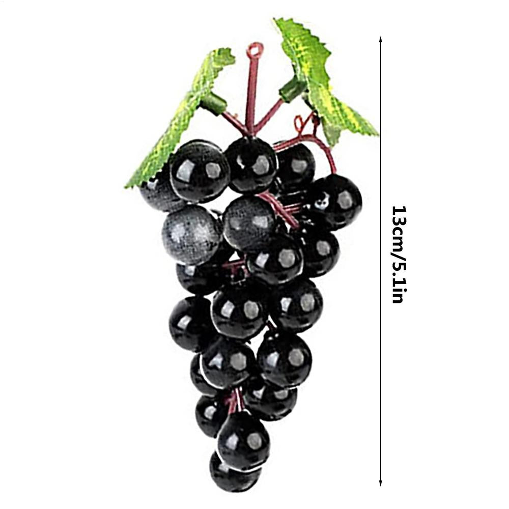 Realistic Artificial Grapes Table Decoration of Realistic Fake Grape Natural Fake Grape Bundles Party Home Wedding Decoration