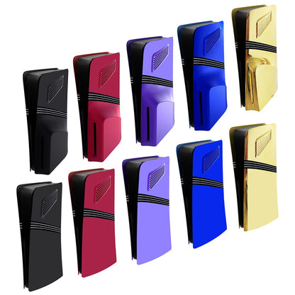 Faceplate Case Cover ABS Hard Shell Anti-Scratch Hard Shell Skin Cover Plates for PS5 Pro Playstation 5 Pro Disc/Digital Console