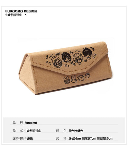 Anime Alien Stage Ivan Luka Till MiZi Sua Cosplay Spectacle Case Cartoon Glasses Box Writing Cases Ornament Xmas Gift