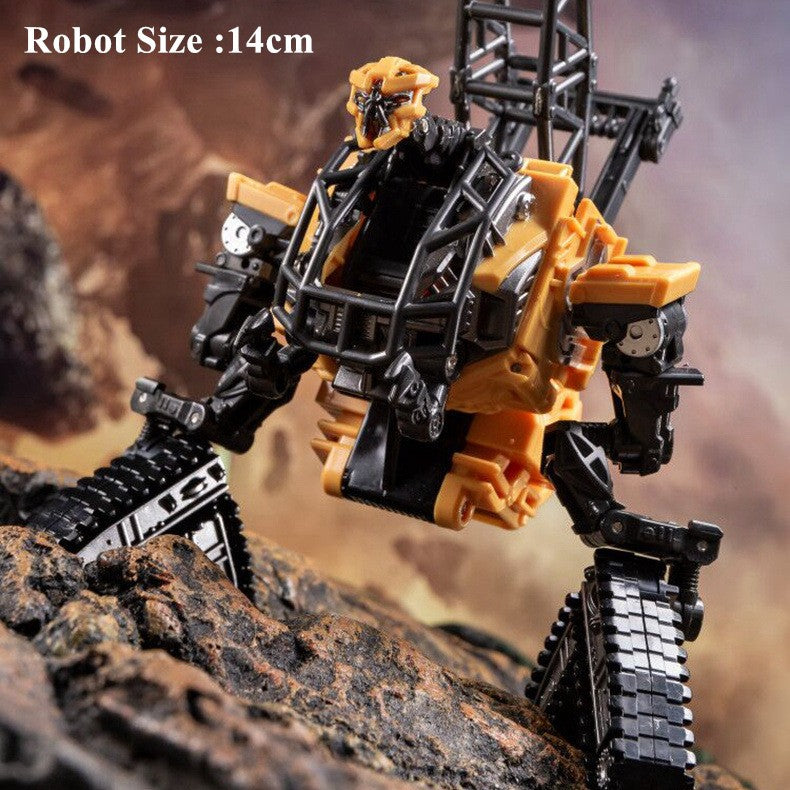 DD02 Anime Transformation Toys AOYI 8 EM 1 Boneco Articulado Maneiro Modelo Scrapper G1 KO SS60 Devastator Engenharia Carro Robô Menino