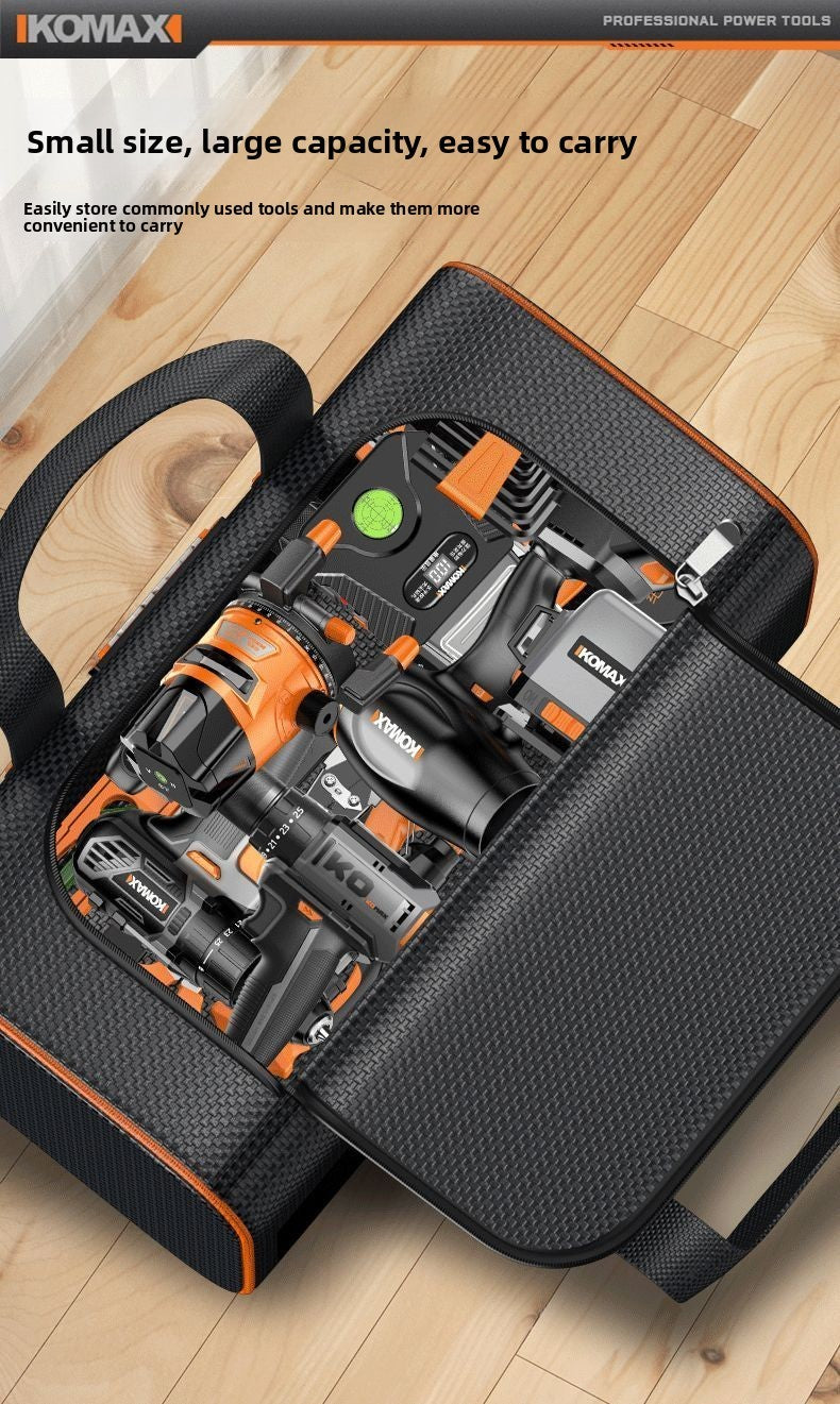 Tool Bag Oxford Cloth Portable Storage Bag, Professional Electrician and Carpenter Repair, Home Storage, HandBag