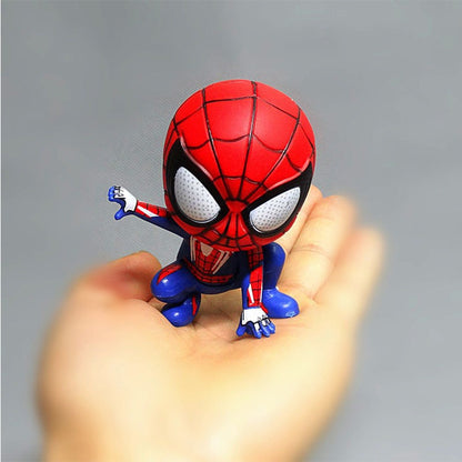 Marvel Spiderman Anime Action Figure Toys PVC Model Spider Man Dolls Decoration Cake Decoration Mdoel Toys Birthday Gifts