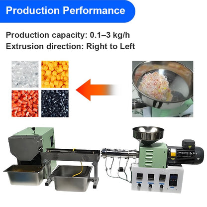 Micro Extrusion Granulator Plastic Modification Formula Laboratory Small Granulator Desktop 3D Printing Consumables Extruder