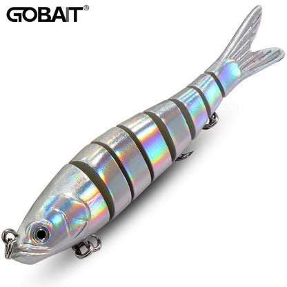 Isca Swimbait 11g 16g 27g Multi Articulada Lenta Afundante Segmentada Biônica Natação Pesca Baixo Anzol Triplo Pesca de Carpa Isca Dura