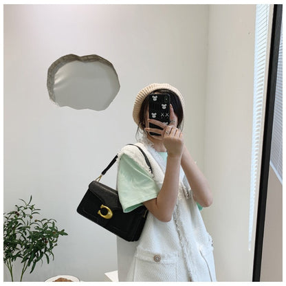 Hot selling retro fashion handbag with versatile temperament and trendy single shoulder crossbody bag for women