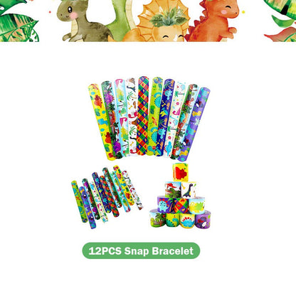 Happy Dinosaur Birthday Decoration Party Supplies Set Cup Plate Dinosaur Balloons Stickers Banner Gift Bags for Kids Boy Favors