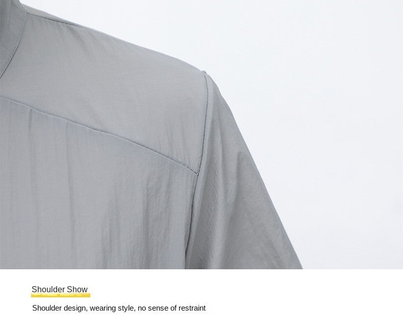 Summer Men's Sun Protection Casual Windproof Water resistant Ultrathin Jacket