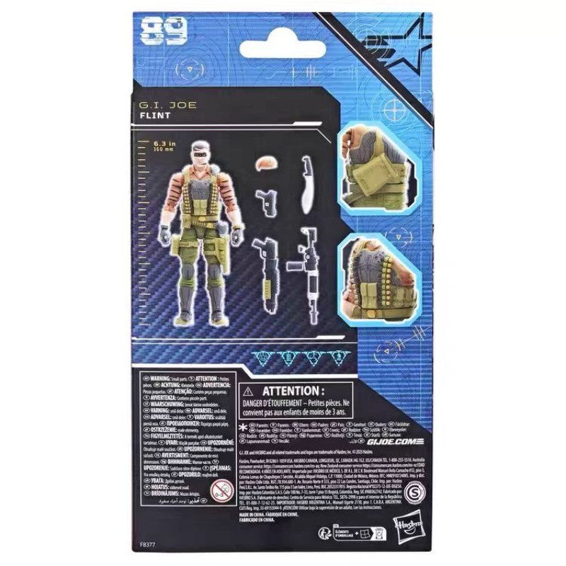 Boneco Colecionável Original Hasbro GI Joe Classified Series 89 Tiger Force Flint