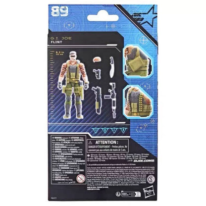 Boneco Colecionável Original Hasbro GI Joe Classified Series 89 Tiger Force Flint