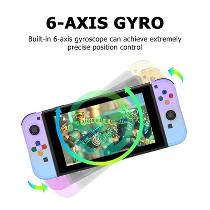Joycon Switch Controller Joypad Wake-up Controllers for Switch/Lite/OLED Replacement Controller with Sword Dual Vibration