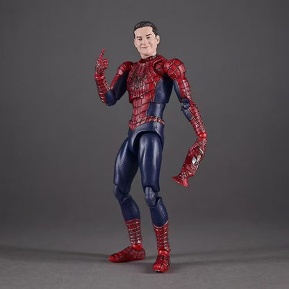 Action Figure Homem-Aranha Toby Maguire MAFEX No.241 - Modelo de Brinquedo Colecionável de Alta Qualidade com Tema Amigo da Vizinhança