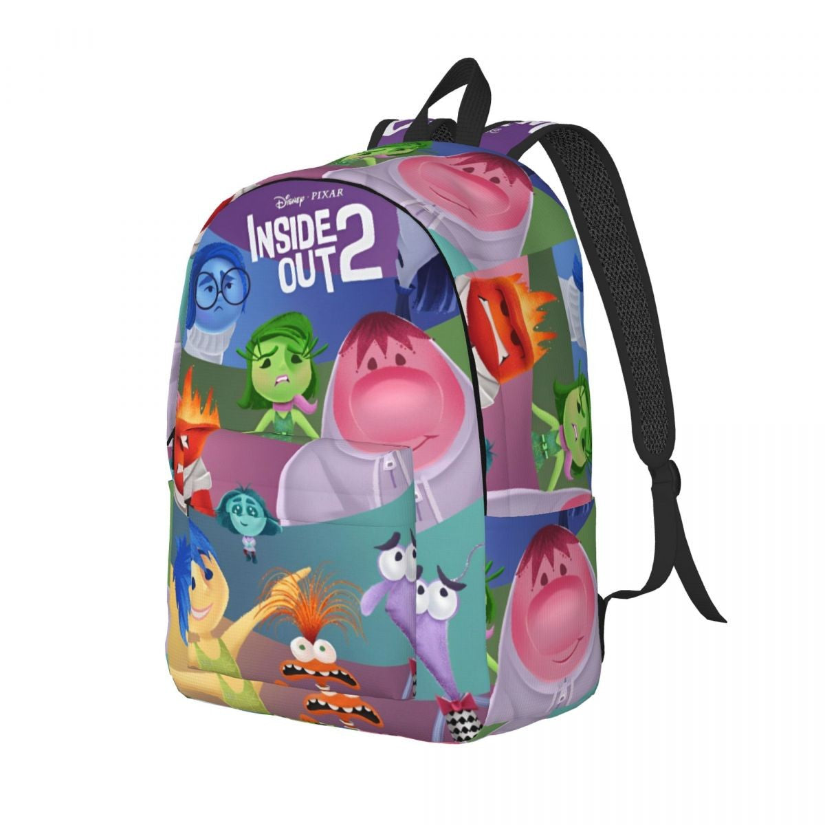 Anime Movie Inside-Out 2 Movie 2024 Backpack for Men Women Teenage Student Work Daypack College Shoulder Bag Sports