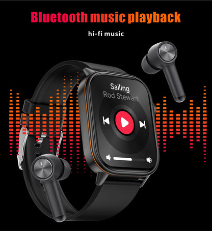 Smartwatch de Música Feminino 2025 Novo com Tela AMOLED HD de 2.01'' Moda, GPS de 6 Estrelas Embutido, Rastreador Impermeável e Chamada, Braceletes