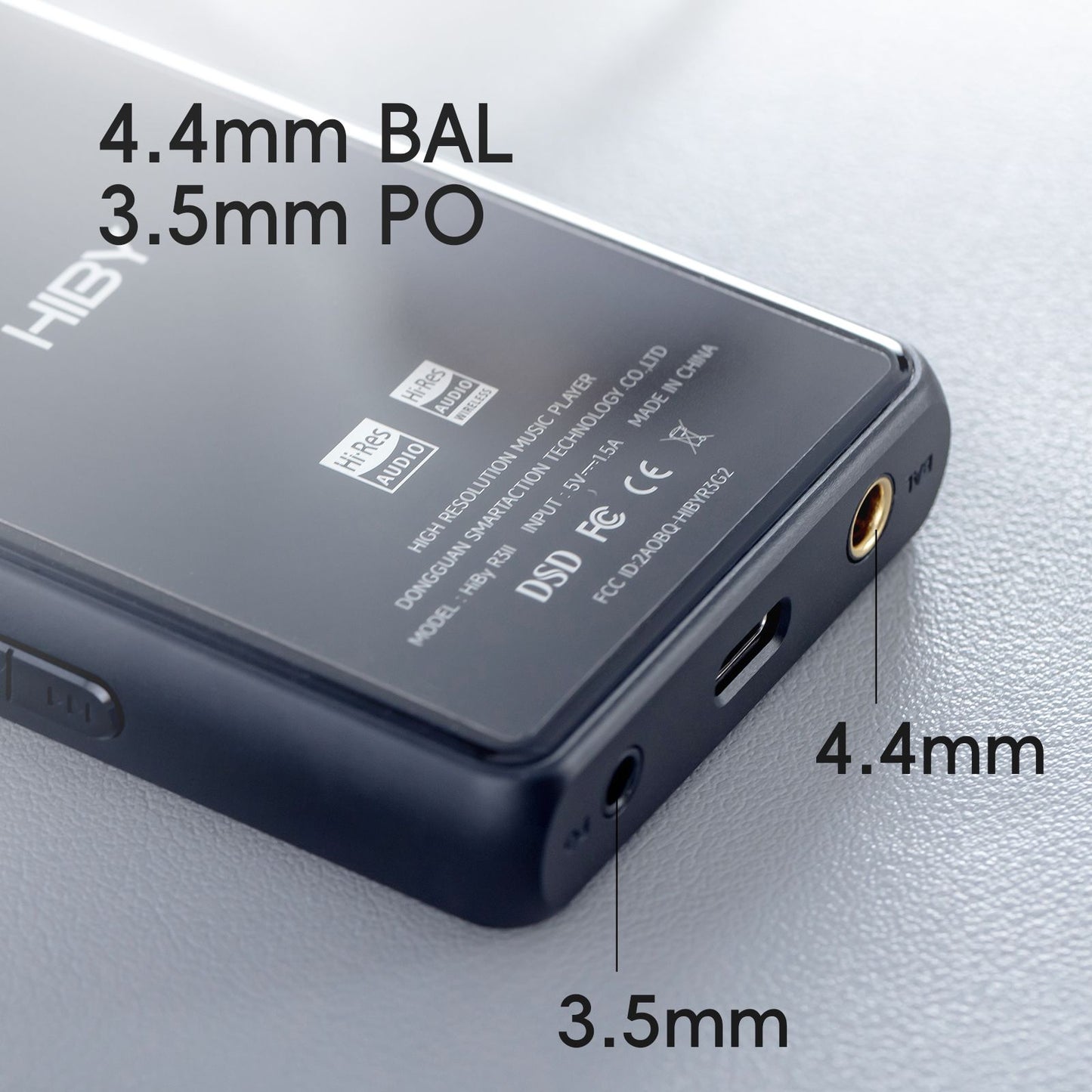 HiBy R3 II 2025 / R3 Gen 2 Music Player Bluetooth 5.1 WiFi MQA16X DSD256 Web Radio USB Audio Dongle DAC X1600E ES9219C 3.2‘’