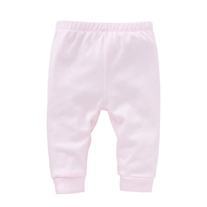 100% Cotton Baby Pants Blank Baby Boy and Girls Legging Colors Kids Trousers Plain Newborn Clothing Muslin Clothes for 0-24M
