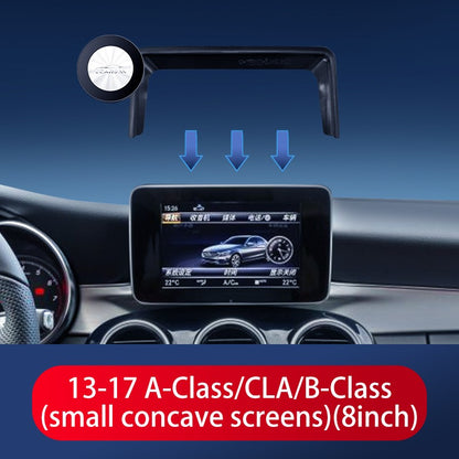 Suporte Magnético para Telefone Veicular Para Mercedes Benz CLA GLA GLC Classe A/B/C/V Painel Tela Navegação Acessórios Automotivos