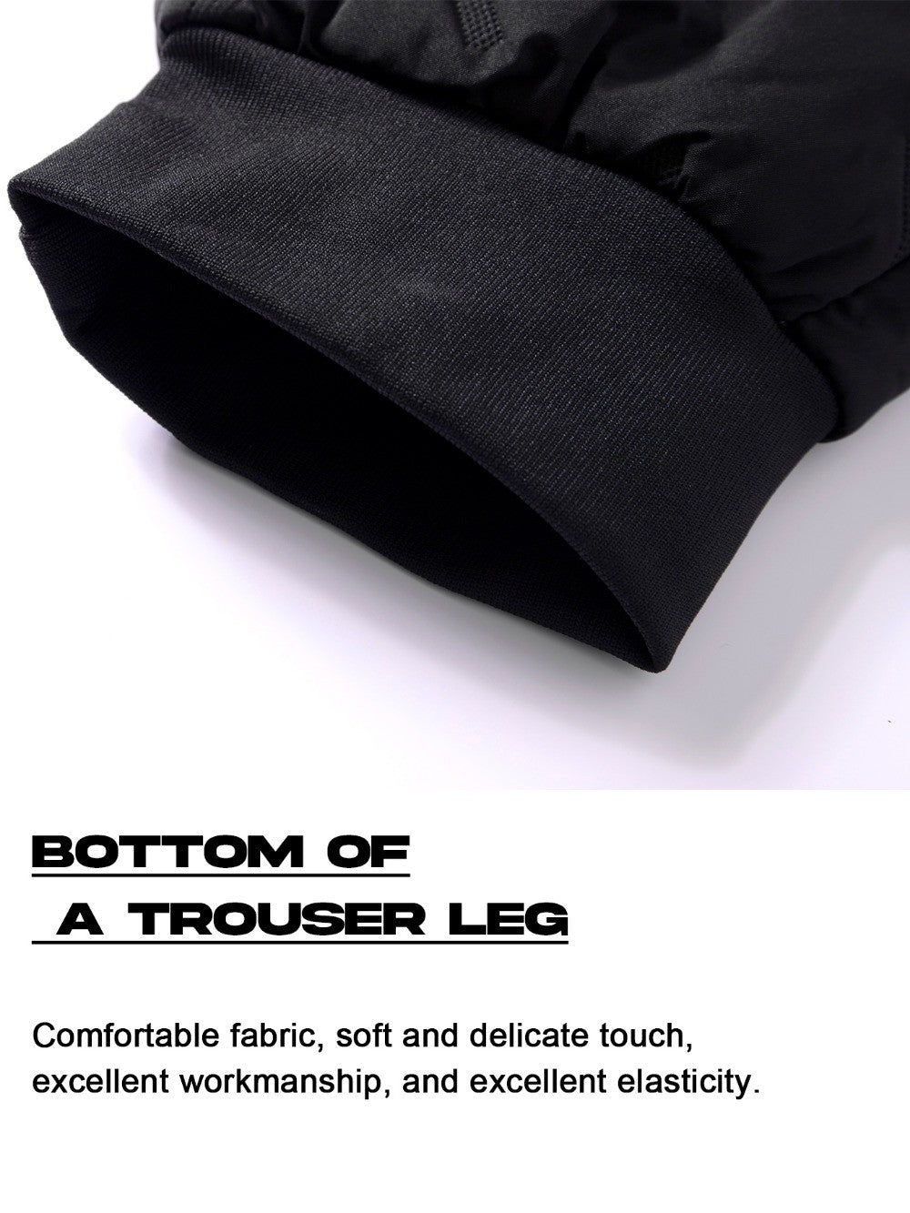 New Thickened Winter Pants Men Windproof Warm-Keeping Sweatpants Lambswool Casual Down Cotton Male Trousers Joggers Sportwear