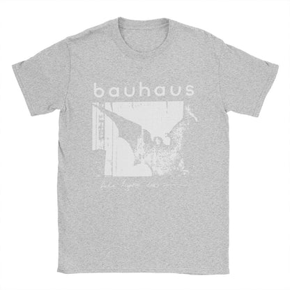 Bauhaus Bat Wings Bela Lugosis Dead T Shirt Men Cotton Amazing T-Shirt Crew Neck Tee Shirt Short Sleeve Tops Adult