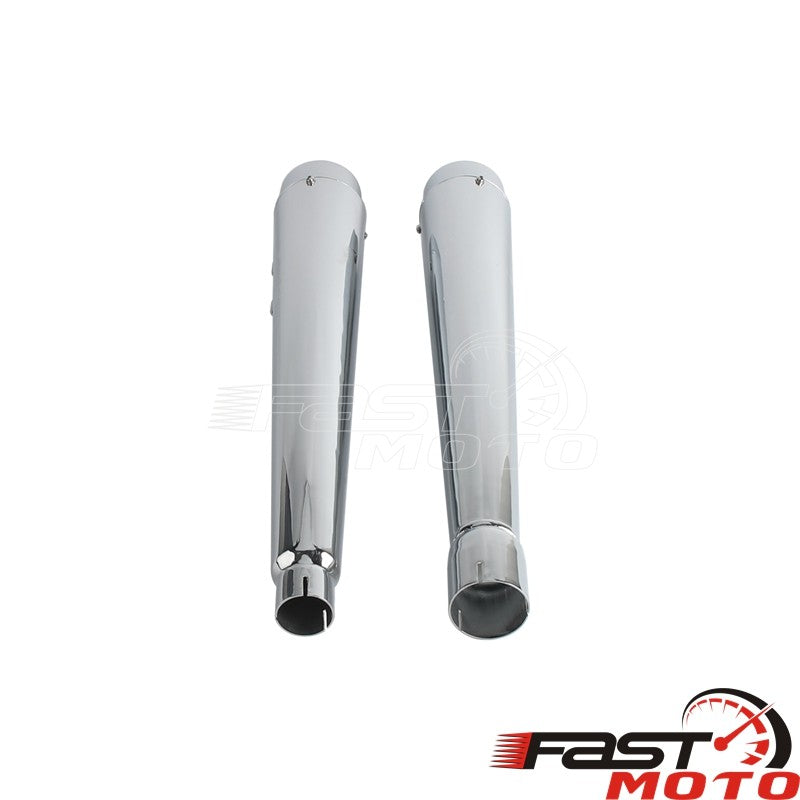 Motorcycle Slip On Mufflers Dual Exhaust Pipes For Harley Touring Road King Road Glide Electra Glides 2017-2023 Exhausts Muffler