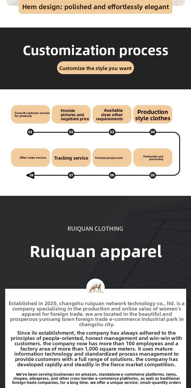 Thickened Double-Breasted Warm Collar Two-Tone Women's Winter Coat Fashionable Commute Style Polyester Fiber Long Sleeve Coat