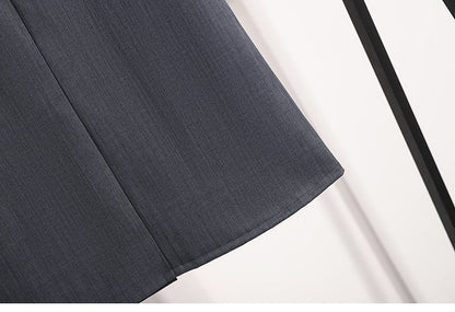 Suit Half-body Skirt Women's Large Size Autumn New Fashion Elegant Commuting Medium-length Package Hip Skirts Loose A-line Skirt