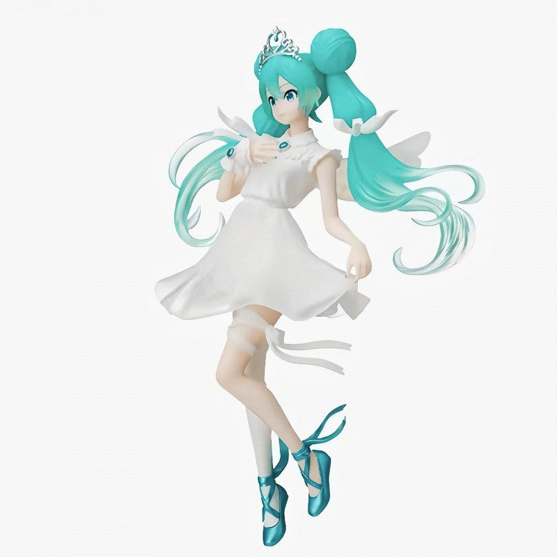 Hatsune Miku Figura Anime Menina Modelo Decoração de Mesa Boneca Colecionável Presente para Fãs Estátua Vocaloid Japonesa Kawaii Otaku