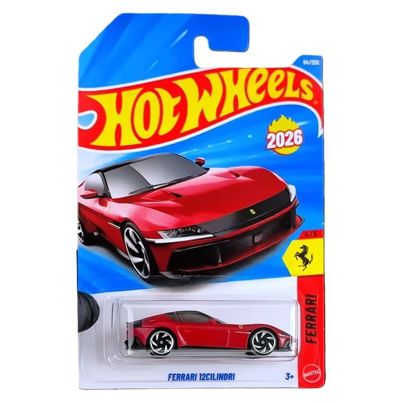 Hot Wheels 1/64 Série Principal 2026 Caixa D Ferrari Lamborghini Red Bull F1 Carro Colecionável Brinquedo Veículo Diecast Modelo de Carro em Liga