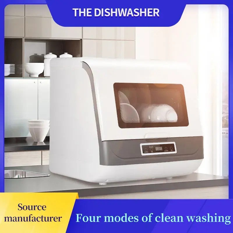 Eco-Friendly Homeuse Kitchen Dishwasher Portable Countertop Compact Smart Dishwashers With Air-Dry Function