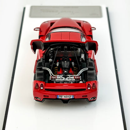 Rei Modelo 1:64 Edição Enzo Figura Simulação Liga Abre-Tampa Miniatura Die-Cast Carro Modelo Personalizado Brinquedos Presente Ornamento Colecionável