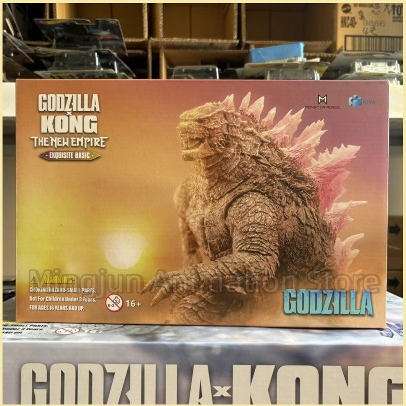 In Stock 18CM HIYA Action Figure Exquisite Basic Series   Kong The New Empire Godzilla Evolved Ver GARAGE KIT