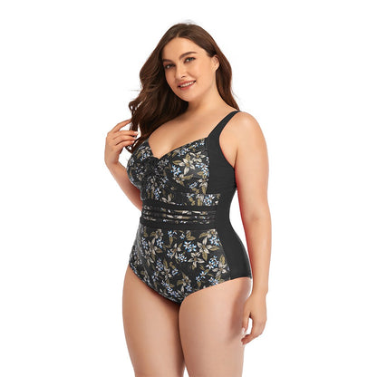 2025 Swimwear Women New Style Of Bikinis Set One Piece Swimsuit Plus Size Sexy And Swimming For Ladies Large Female Beacheach