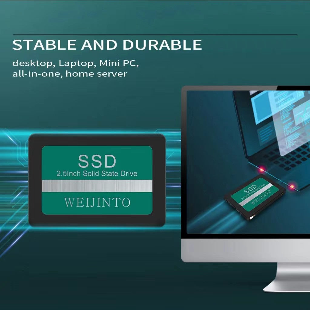 WEIJINTO SSD SATAIII 128 GB 256 GB 512 GB 480 GB 360 GB 2,5 polegadas 500 GB 720 GB 960 GB 1 TB Unidade de estado sólido interna para desktop e laptop