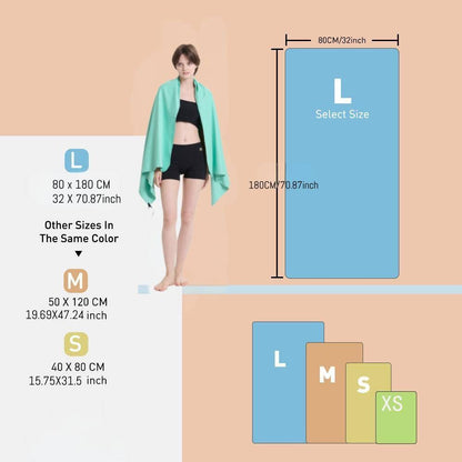 Microfiber Towel Quick Dry Towel Travel Towel Sports Towel Beach Towel Sandproof Soft Light Towel For Swim, Yoga, Gym