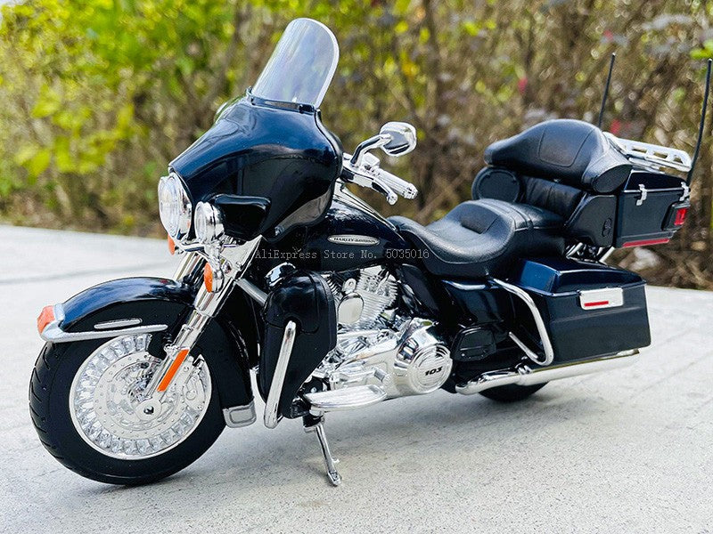 Maisto 1:12 Vários estilos para escolher motocicleta Harley 2013 FLHTK GLIDE Veículos Die Cast Motocicleta Colecionável Modelo de Brinquedo