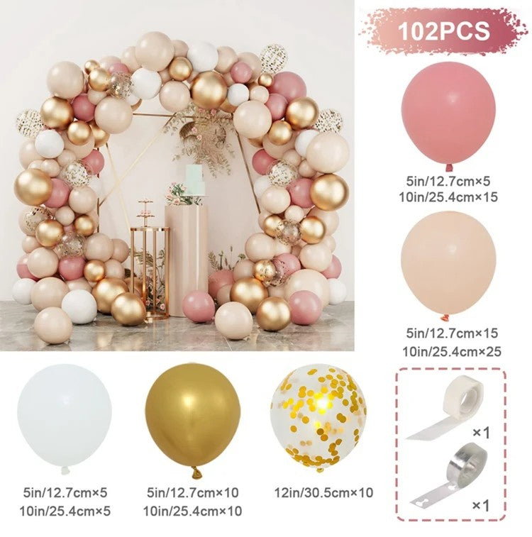 Balloon Garland Arch Kit Birthday Party Decoration Girl Birthday Foil Balloon Baby Shower Decor Globos Wedding Party Supplies