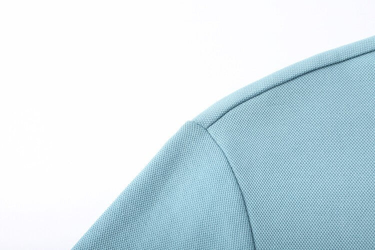 Durable 100% Cotton Men Polo Shirt,Autumn Leisure Long Sleeve, Breathable Lapels T-shirt, 16 Colors, Perfect for Golf and Sports