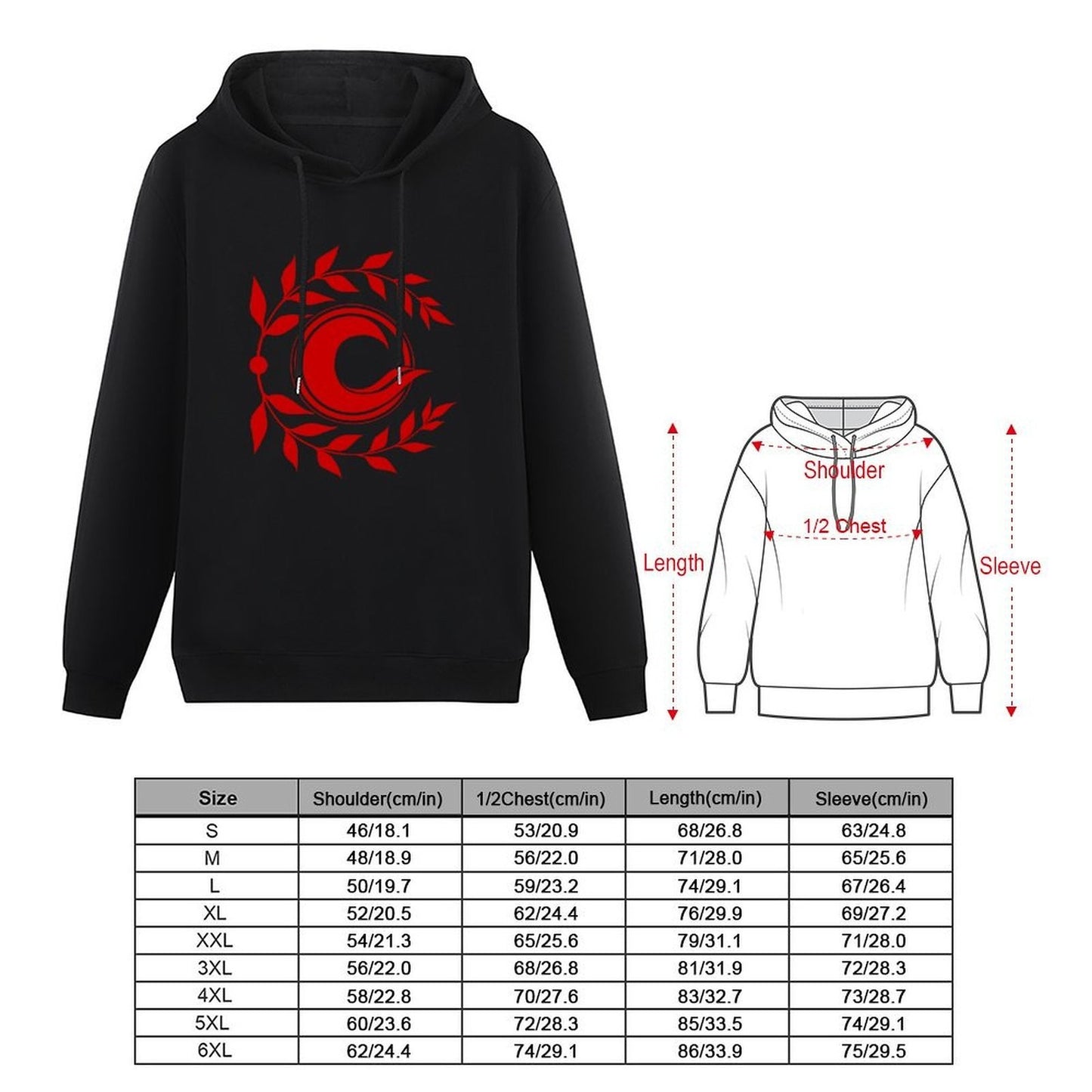 Fate Grand Order - Chaldea Security Organization (Red) Hoodie men clothing men clothes korean style clothes hoodie man
