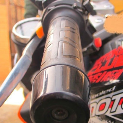 Novos Punhos Aquecidos Universais para Moto 22mm Punhos Moldados Aquecedores de ATV Ajuste de Temperatura Guidão Quente