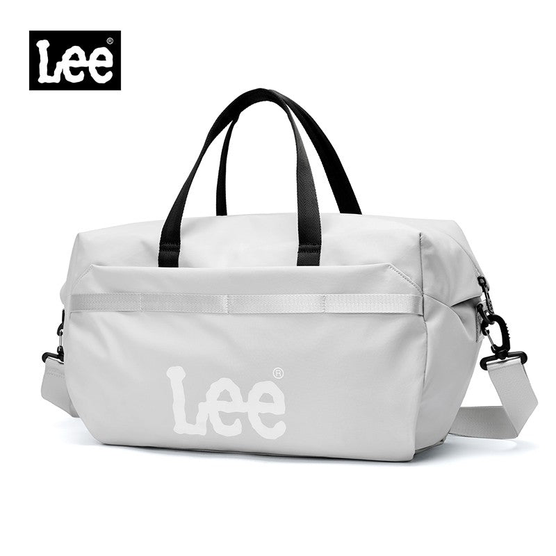LEE Business Fitness Travel Bag Large-Capacity Shoulder Bag Men Women Duffle Bag Waterproof Oxford Leisure Traveling Sports Use