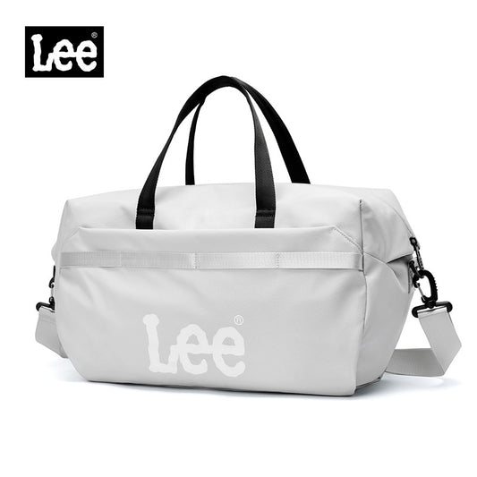 LEE Business Fitness Travel Bag Large-Capacity Shoulder Bag Men Women Duffle Bag Waterproof Oxford Leisure Traveling Sports Use