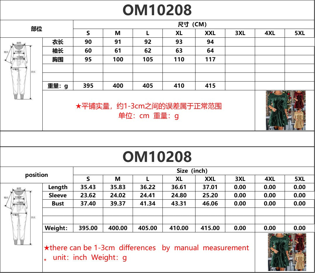 New 2026 Women's Print Casual Christmas Dress Vintage Chic Pattern Mini Dresses Autumn Winter Fashion Sequins Club Party Dress