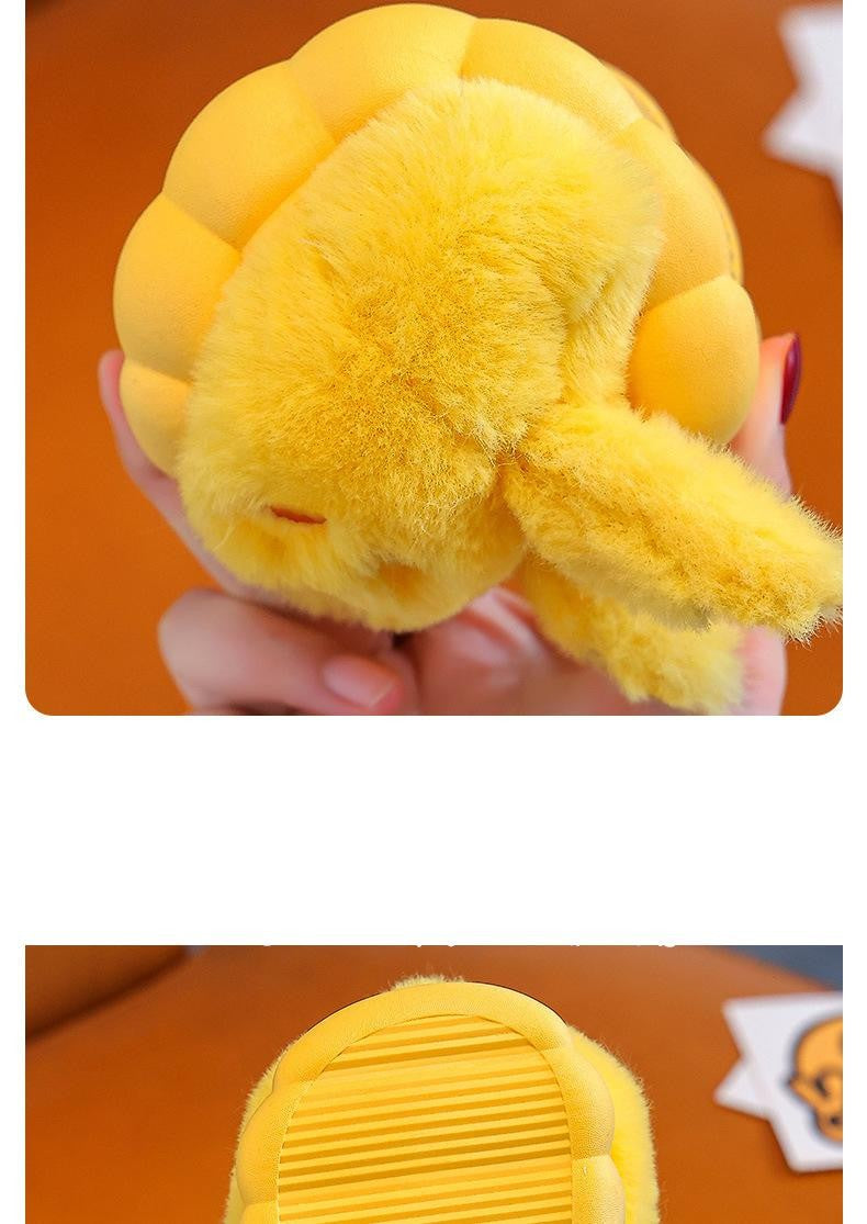 Lovely Cottonslippers Popular Design Cartoon Cottom Shoes Children's Fashion Cute Fall Winter Warmth Plush Slippers Girls Shoes