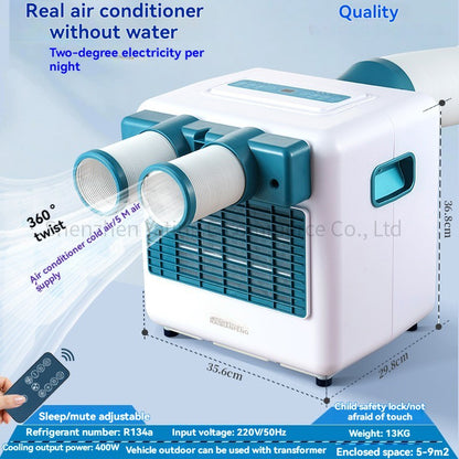 Ar Condicionado Portátil Exterior Refrigeração Instalação Gratuita Caminhão Doméstico Pequeno Ar Condicionado de Acampamento para Refrigeração