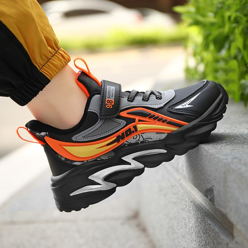 Kids Sneakers Mesh Breathable Non-slip Running Shoes Fashion Lightweight Original Outdoor Sports Tennis Shoes for Children