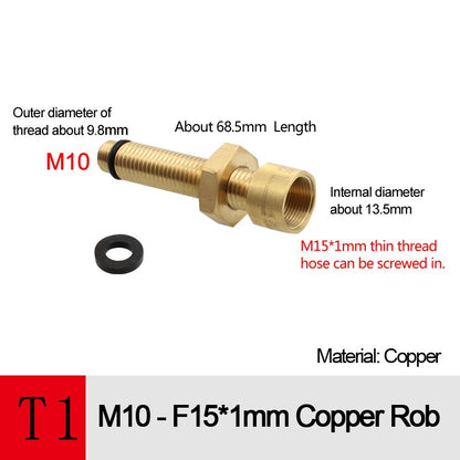 Special Inlet Connection Hose For Pull-out Kitchen/Bathroom Pull-out Fauce M15/M8/M10/Plug In Extension Adapter Pipe